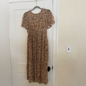 Hayden pleated shirt dress, perfect for work or wedding